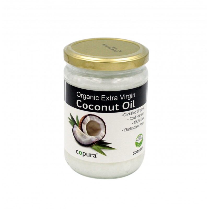 Copura extra virgin organic coconut oil - 500ML.